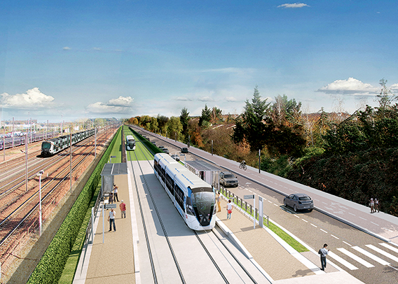 Une trame topo pour le Tram 13