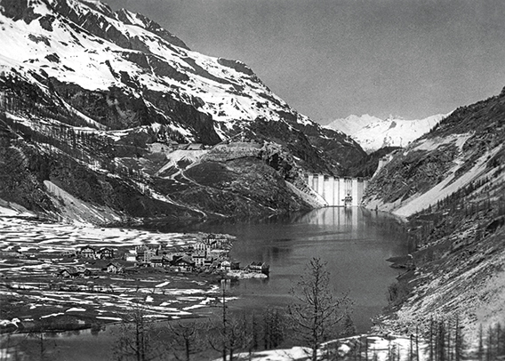 Barrage de Tignes: déchirure et renouveau
