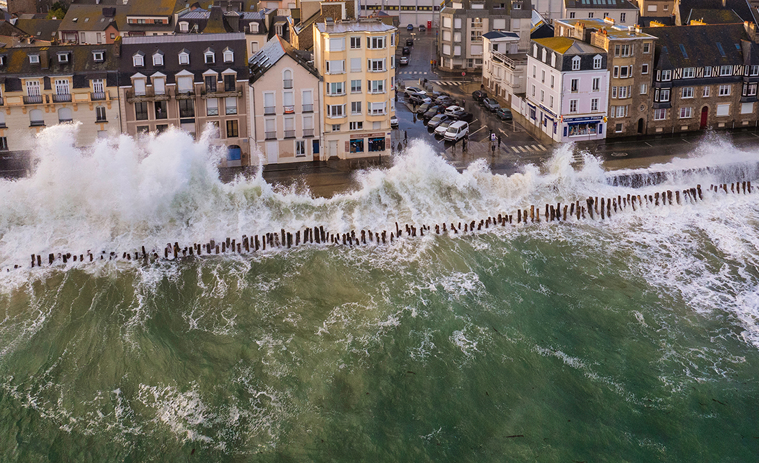 Quand l’eau gagne du terrain